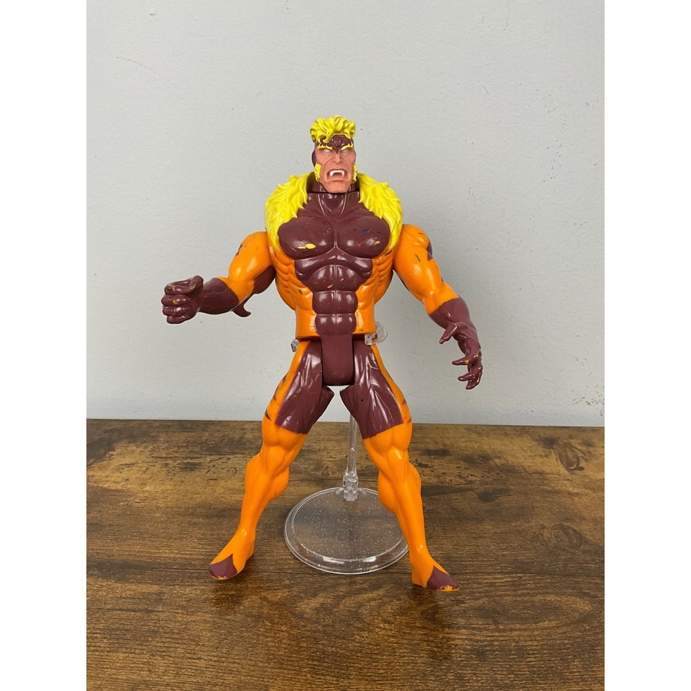 1993 Toy Biz Marvel X-Men Sabretooth Action Figure Deluxe Uncanny Vintage